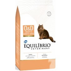 Equilibrio Veterinary Cat Obesity & Diabetic лечебный корм для кошек 0,5 кг (55105)